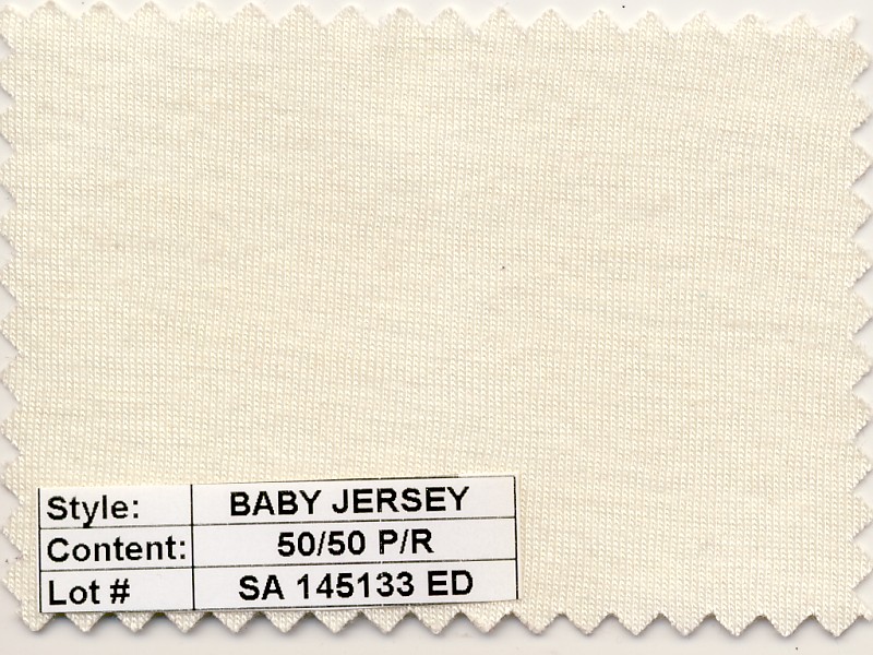 Baby Jersey 50/50 Poly Rayon